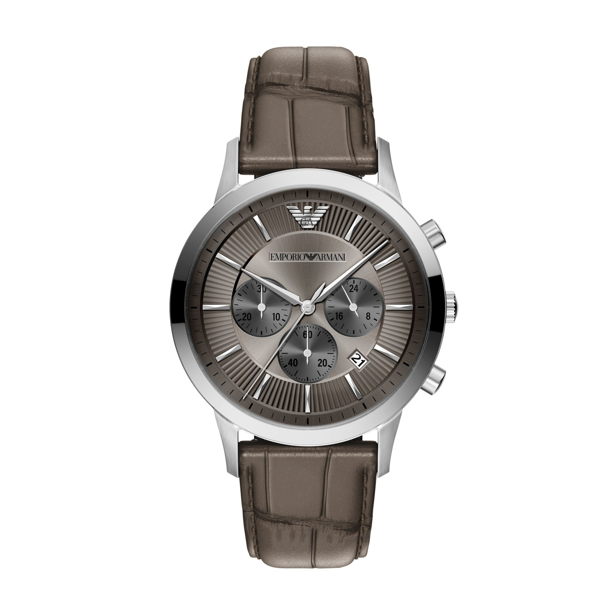 Emporio Armani men's watch, gray dial