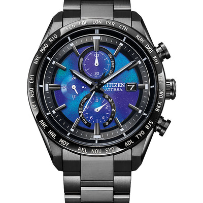 Citizen Attesa Limited Edition Radio Controlled Eco-Drive Titanium Wat –  Watch Direct