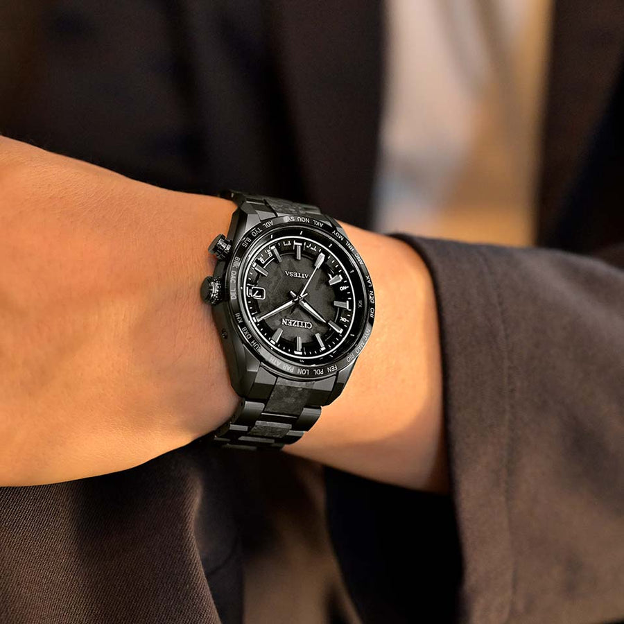 Citizen Attesa Hakuto-R Watch - Eco-Drive Super Titanium – Watch Direct