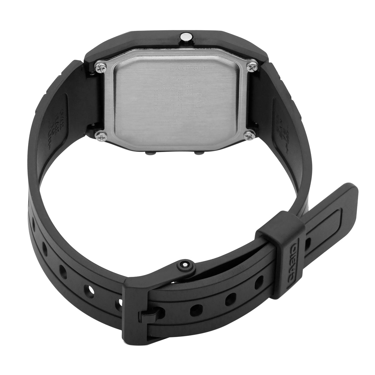 Casio Digital Black Resin Band Watch AW48HE-1A