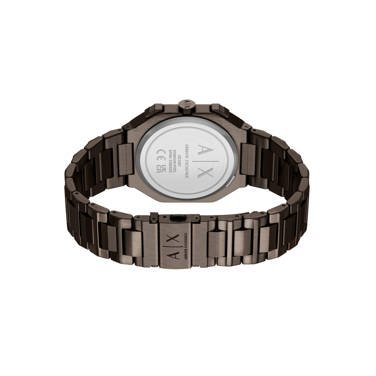 Armani Exchange Bass Brown AX1481 caseback