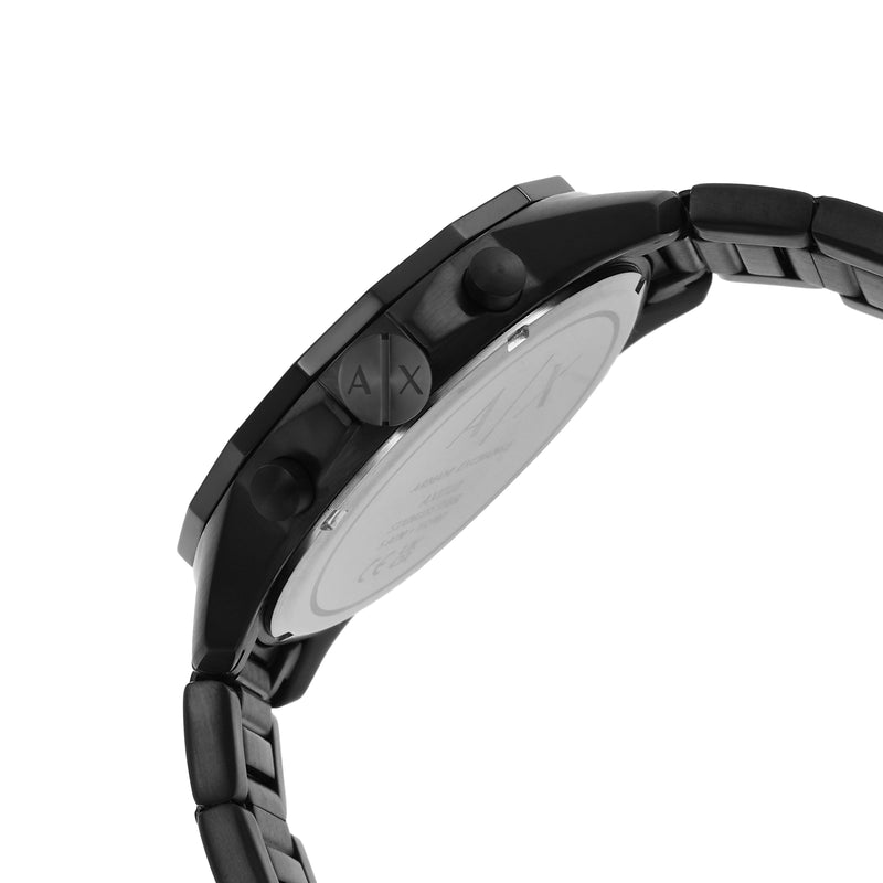 Armani AX1722 黑色不锈钢计时手表