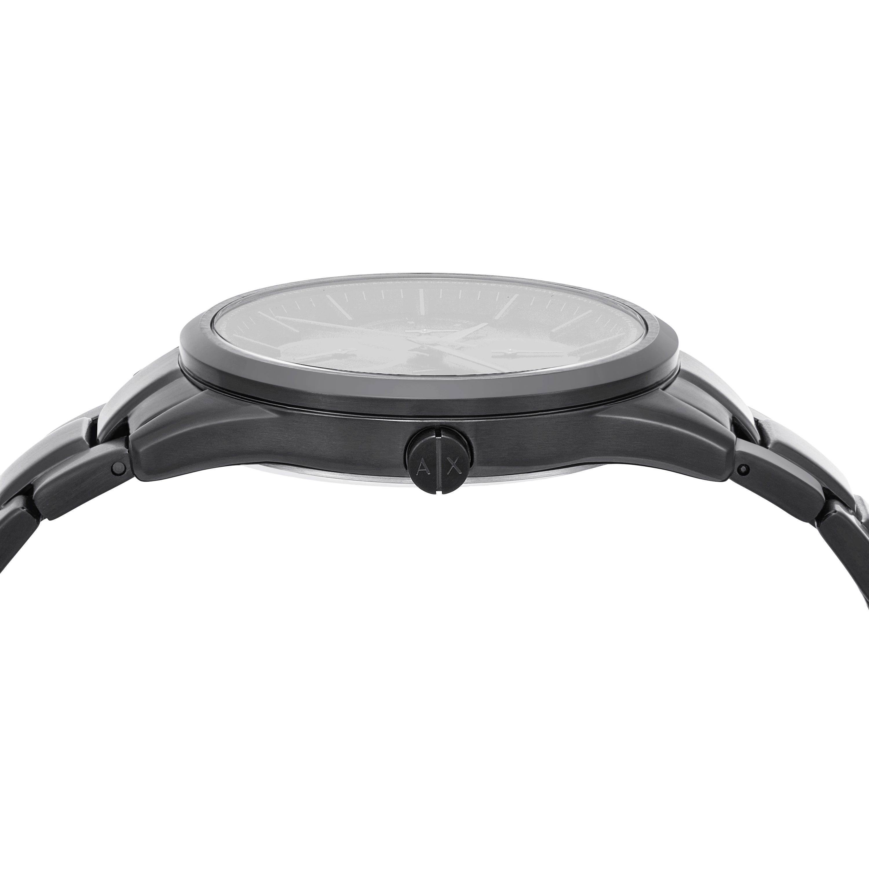 Armani Exchange Dante Gunmetal Mens Watch with Beige Dial AX1880