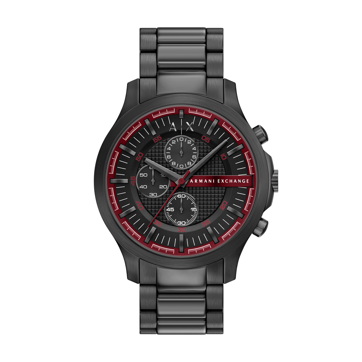 Armani Exchange Hampton Chronograph Gunmetal AX2471 front packshot