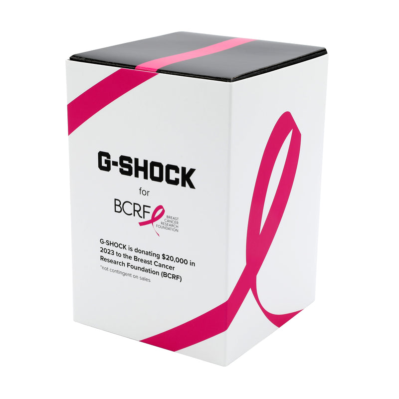 G-Shock Analog-Digital Pink Dial Resin Band Watch GMAS2100P-4A