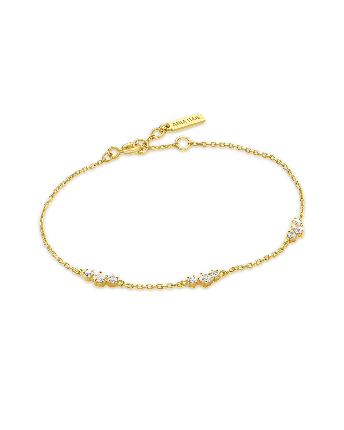 Ania Haie Gold Cluster Station Bracelet