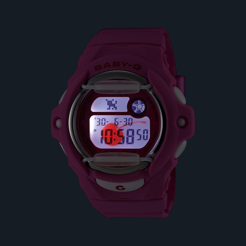 Baby-G BG-169 Series Pink Dial Pink Resin Band Watch BG169CH-4D