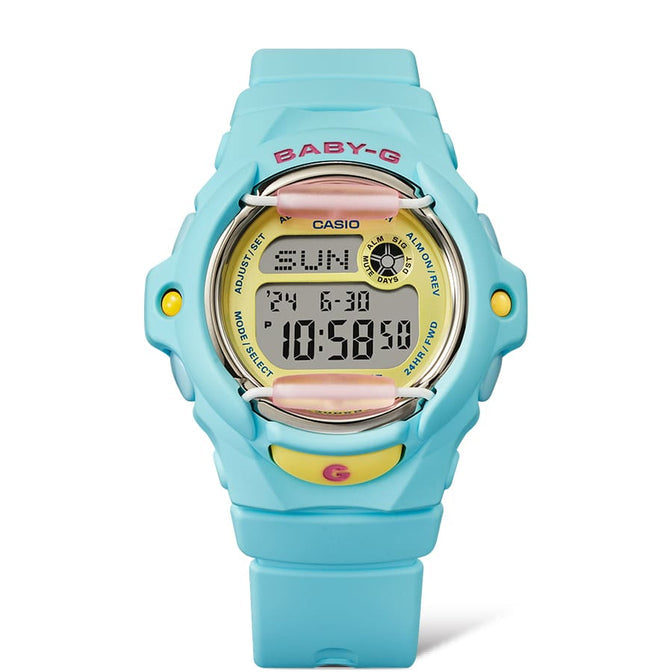 BABY-G Blue Resin Band Watch BG169PB-2D