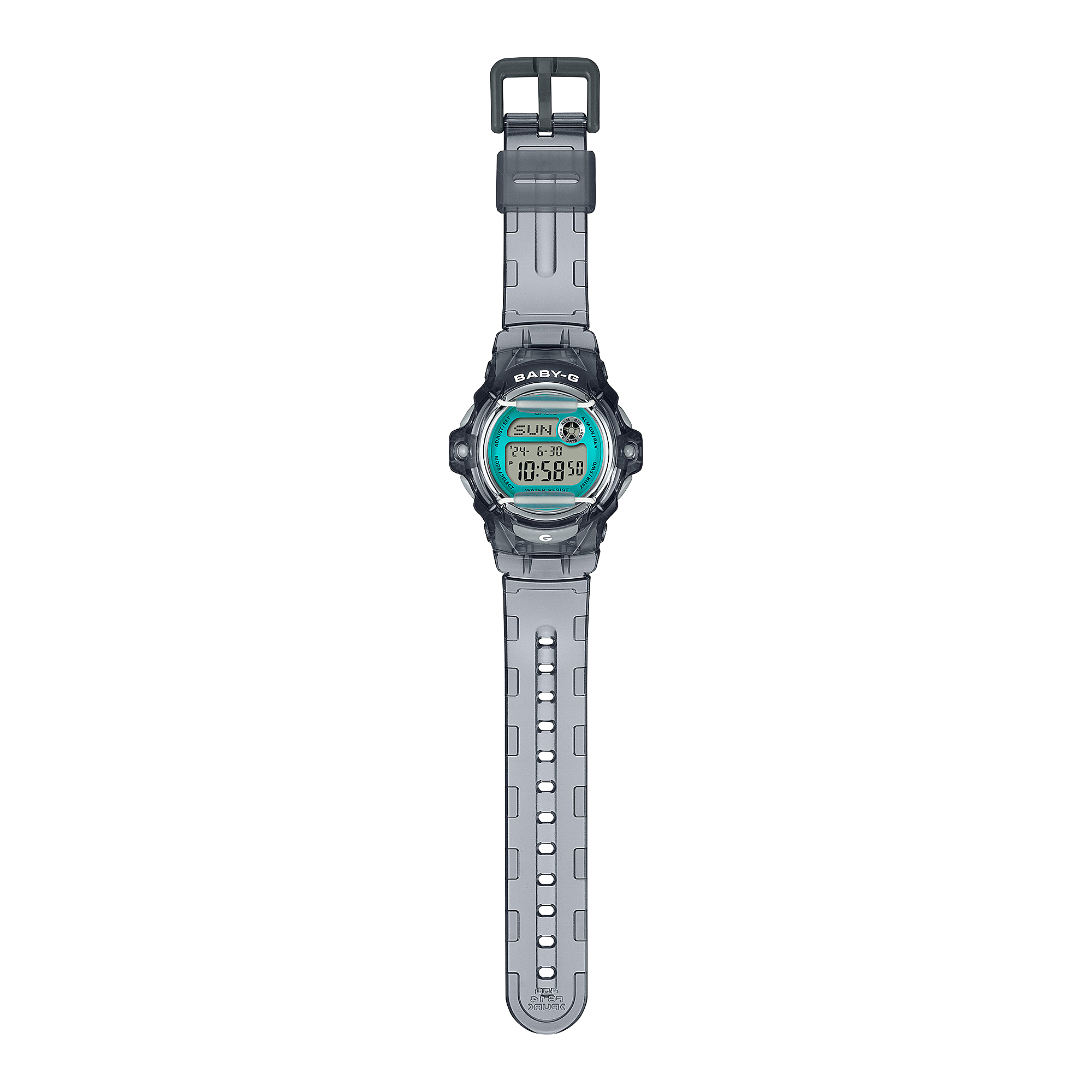 Baby-G Watch with Digital Display and 200M Water Resistance BG169U-8B
