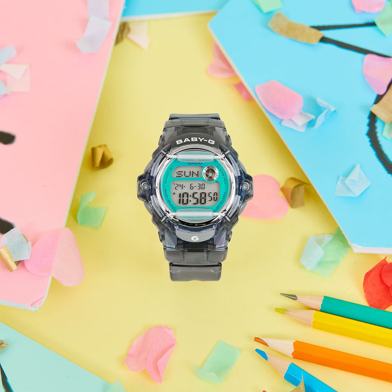 G-Shock BG-169 系列灰色树脂表带手表 BG169U-8B
