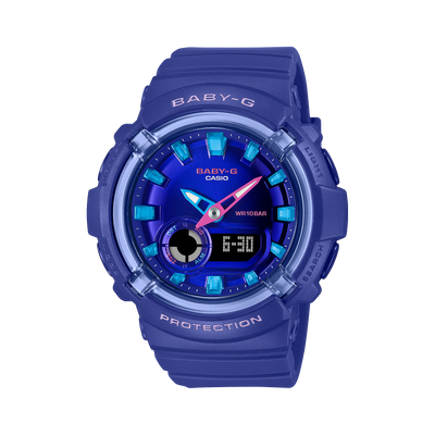 Baby-G Blue Dial Blue Resin Band Watch BGA280DN-2A
