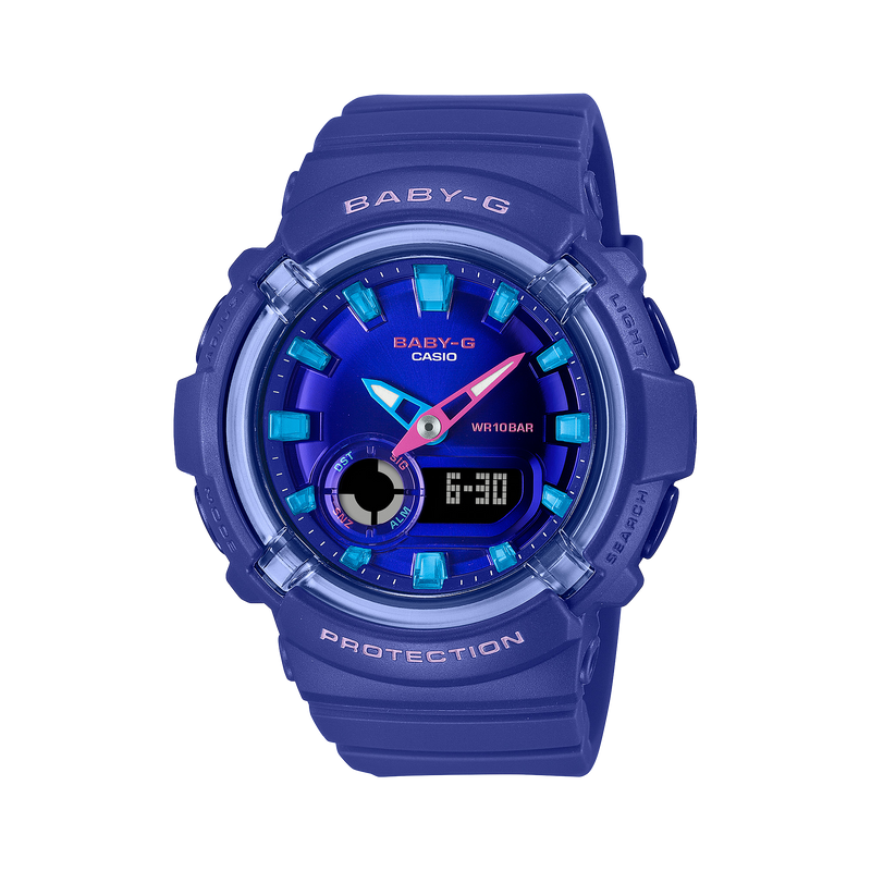 Baby-G Blue Dial Blue Resin Band Watch BGA280DN-2A