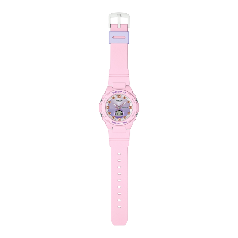 BABY-G Pink Resin Band Womens Watch BGA320-4A