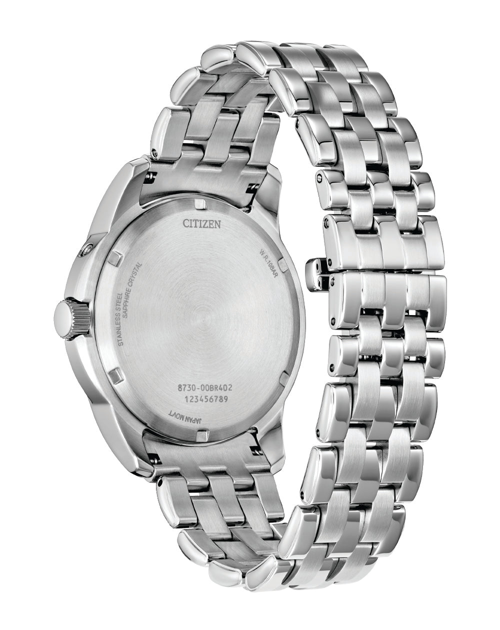 Citizen Calendrier Moonphase Blue Dial Stainless Steel Watch BU0088-51H
