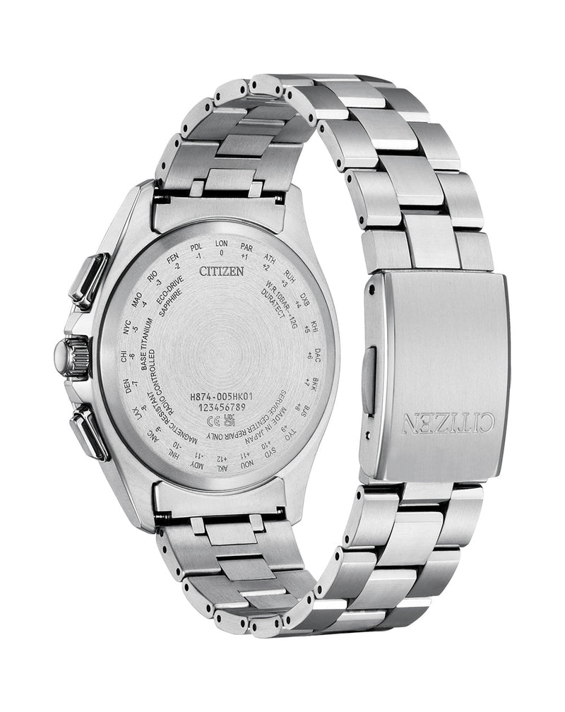 Citizen eco drive titanium sapphire wr 10 bar best sale