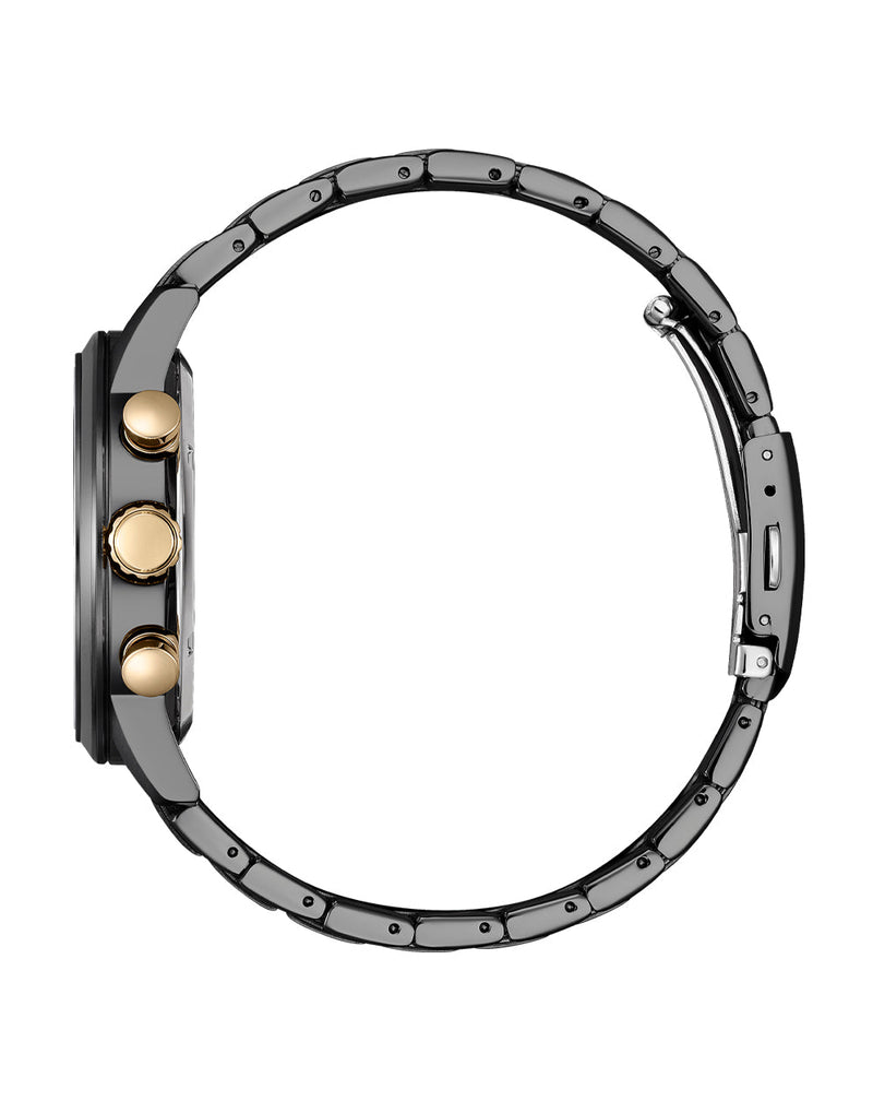 西铁城 Eco-Drive 绿色表盘不锈钢手表 CA0746-85X