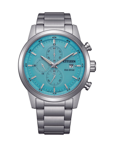 Citizen Eco-Drive Blue Dial Stainless Steel Watch CA0748-80L