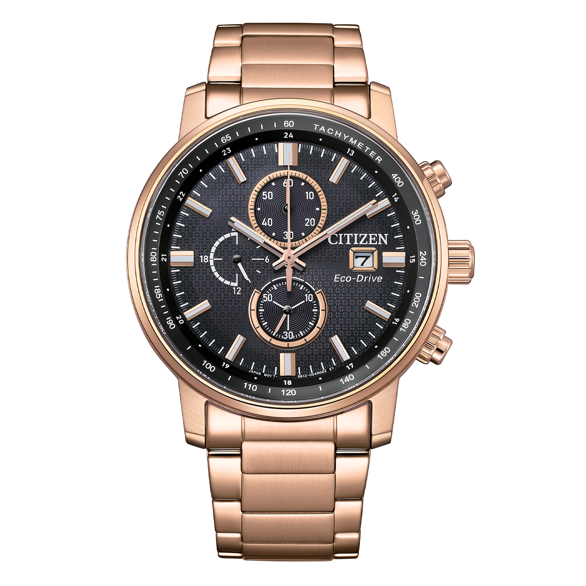 Citizen Eco-Drive Chronograph Pink Gold CA0848-85E