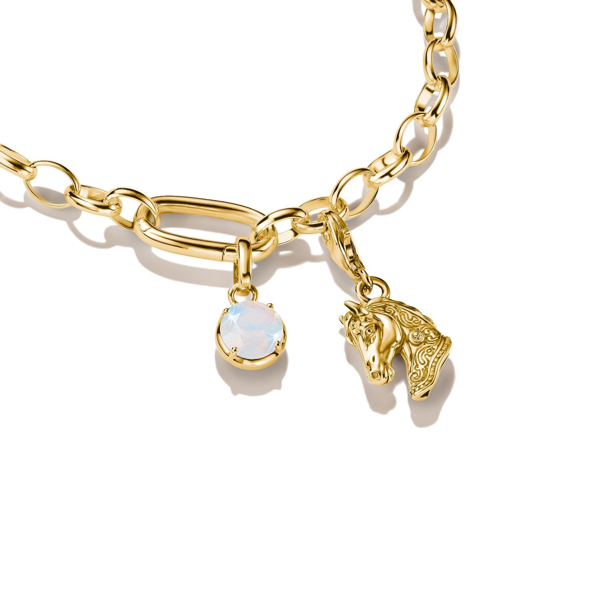 Thomas Sabo Gold-Plated June Birthstone Charm CCC1334MY CCC1334MY view 2