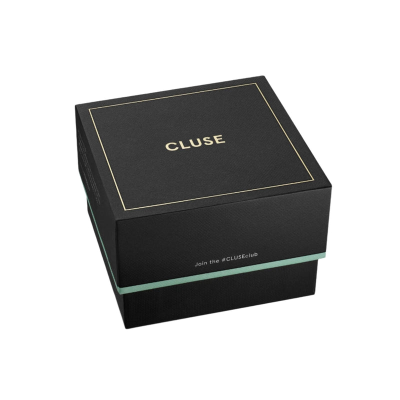 CLUSE Antheor 银链蓝色果冻表盘手表 CW21008
