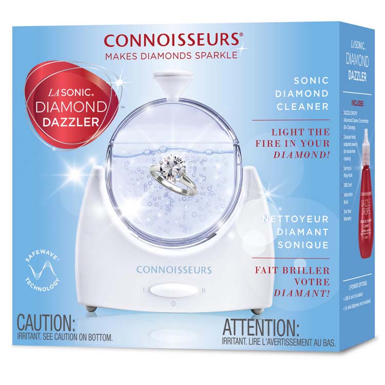 Connoisseurs LaSONIC Diamond Dazzler Ultrasonic Cleaner