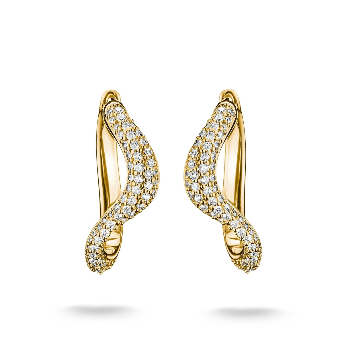 Thomas Sabo Hoop earrings with zirconia