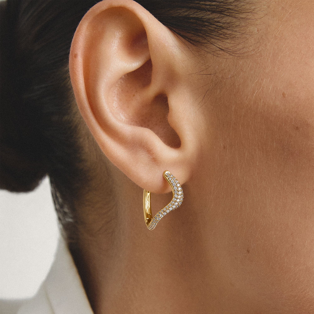 Thomas Sabo Hoop earrings with zirconia