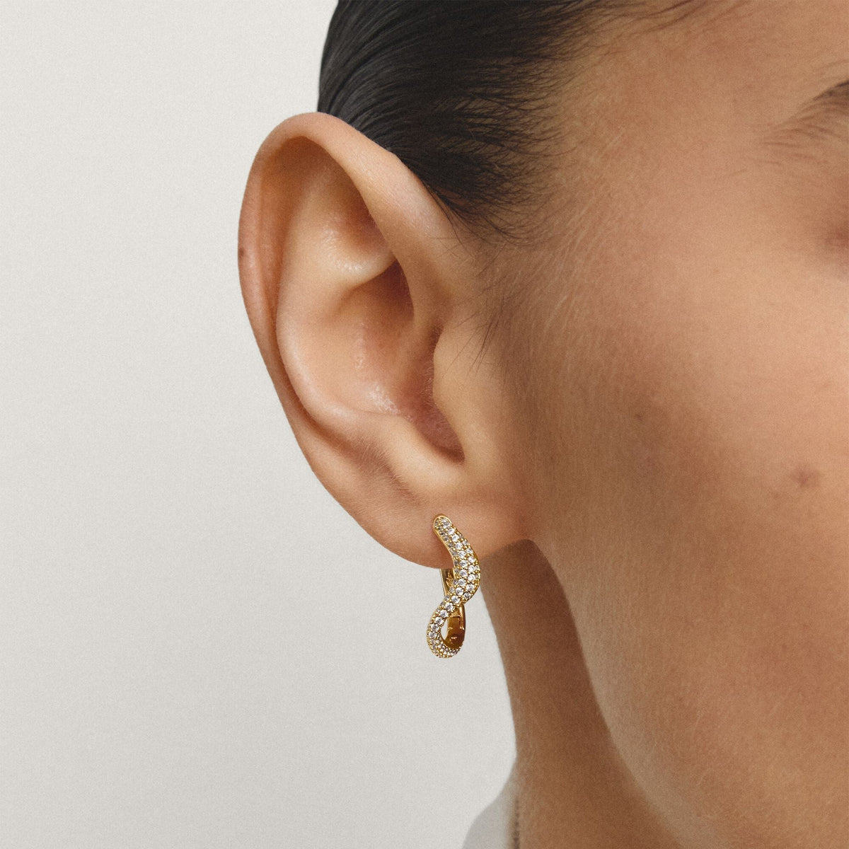 Thomas Sabo Hoop earrings with zirconia
