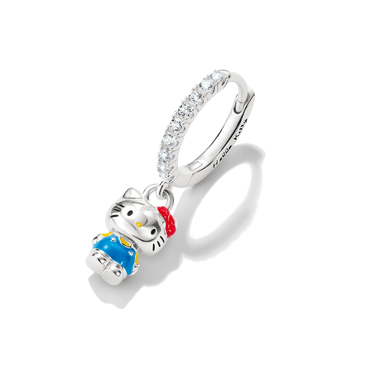 Thomas Sabo Hello Kitty Single hoop earring with zirconia TCR774M