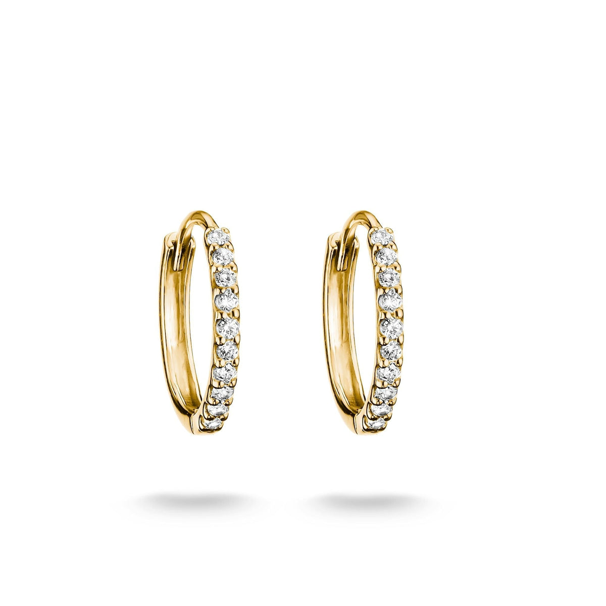 Thomas Sabo Hoop earrings with zirconia TCR776MY TCR776MY front packshot