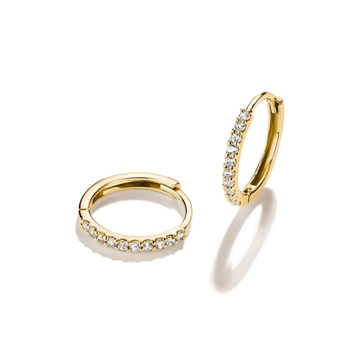 Thomas Sabo Hoop earrings with zirconia TCR776MY TCR776MY view 4