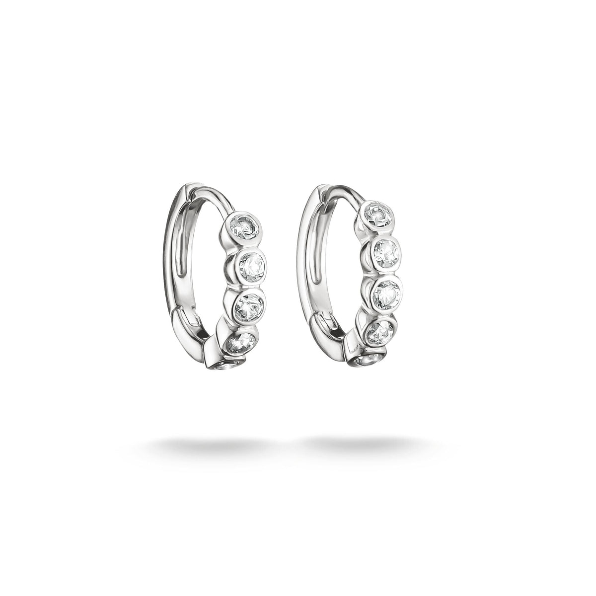 Thomas Sabo Hoop earrings with zirconia TCR777 TCR777 front packshot