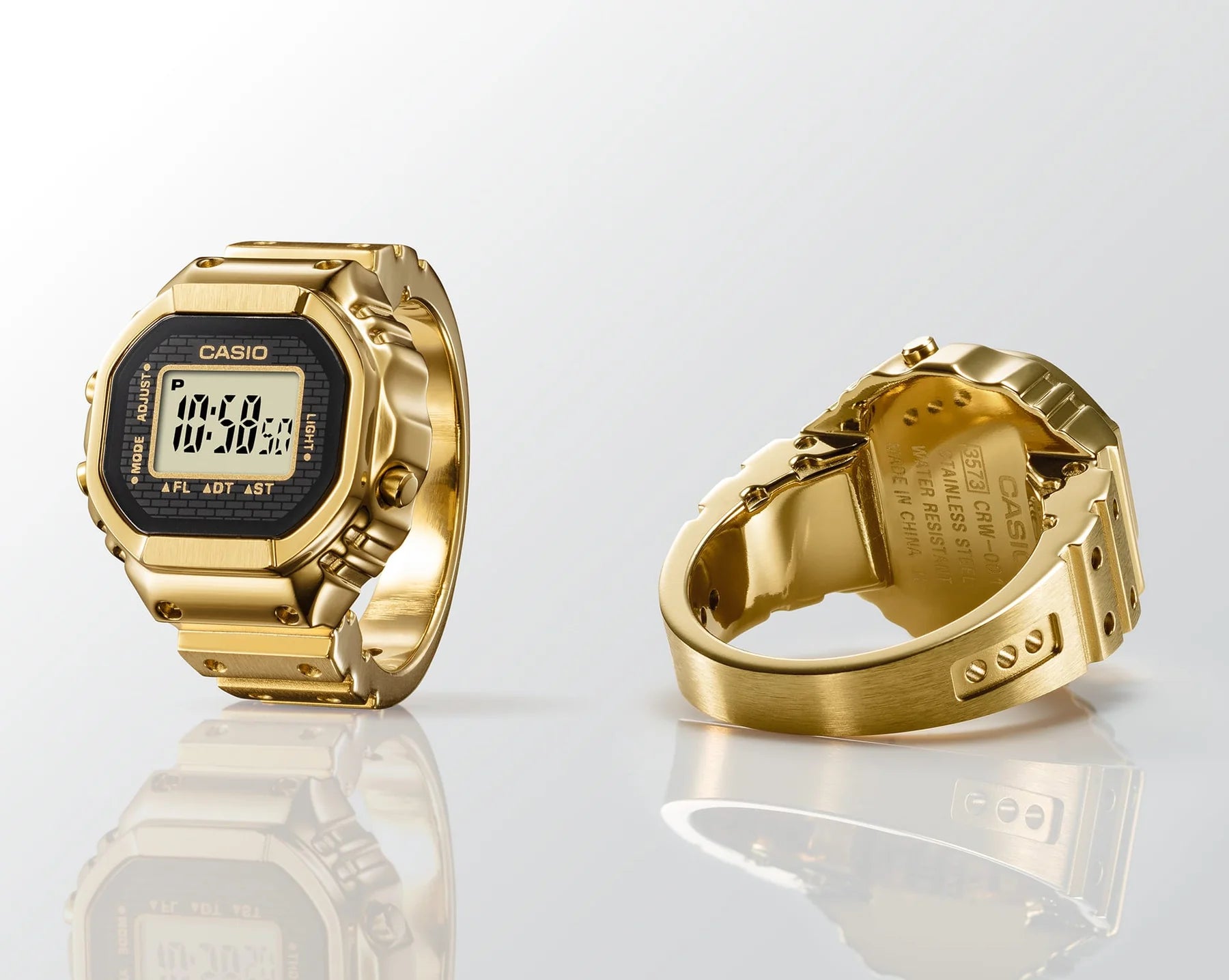 G-Shock Gold Ring Watch CRW001G-9D