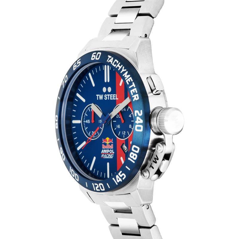 TW Steel Red Bull Ampol Racing Stainless Steel Watch CS121