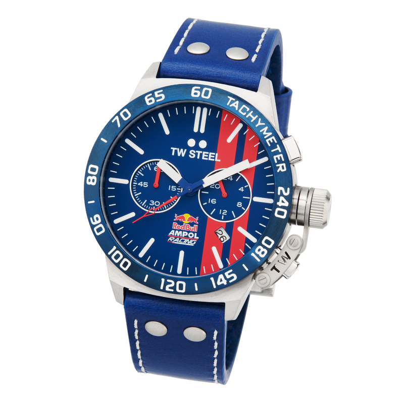 TW Steel Red Bull Ampol Racing Blue Dial Watch CS122