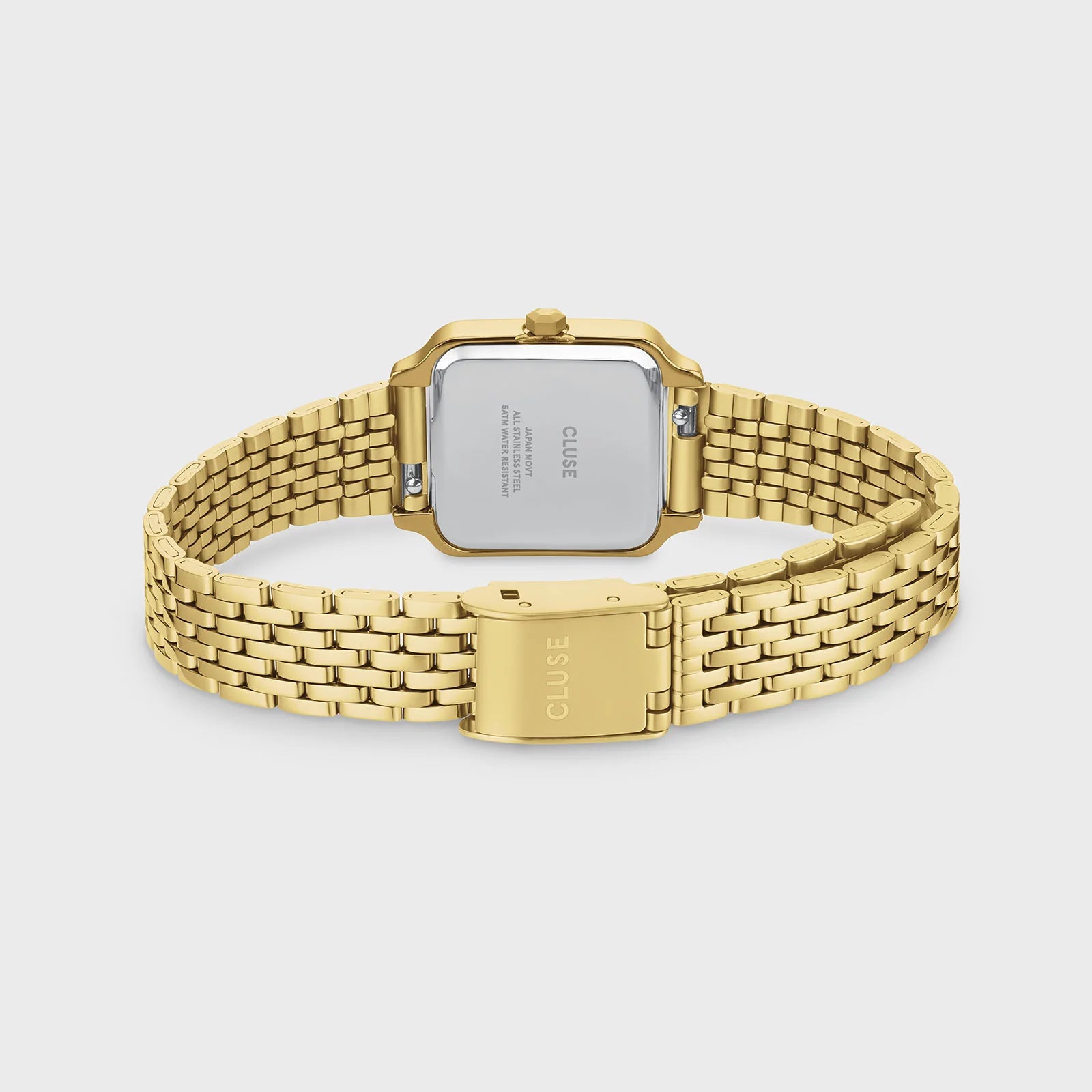 CLUSE Gracieuse Mini Watch Steel, White, Gold Colour Watch CW15506
