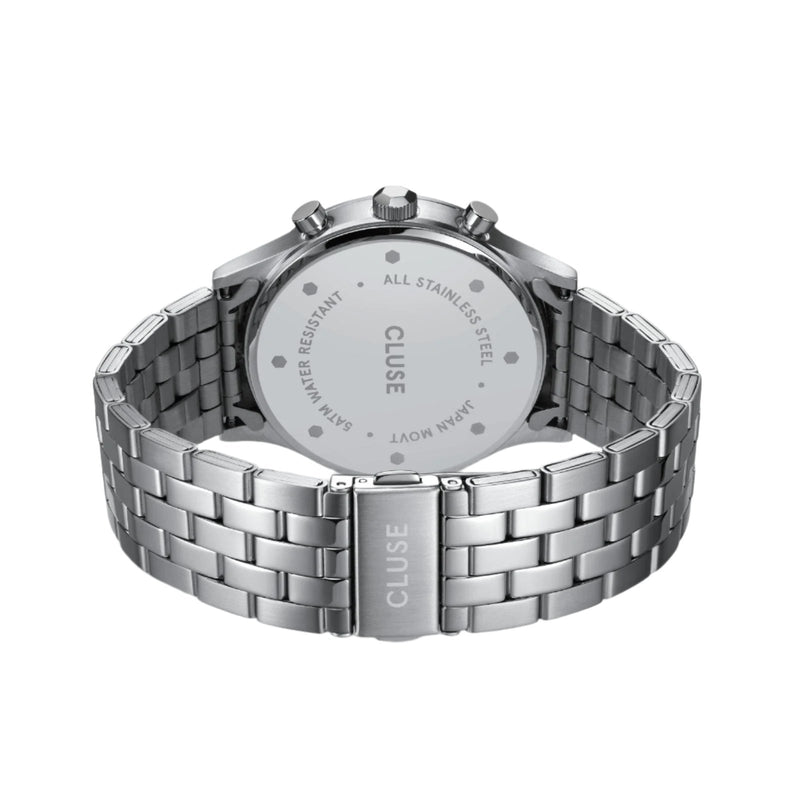 CLUSE Antheor 银链蓝色果冻表盘手表 CW21008