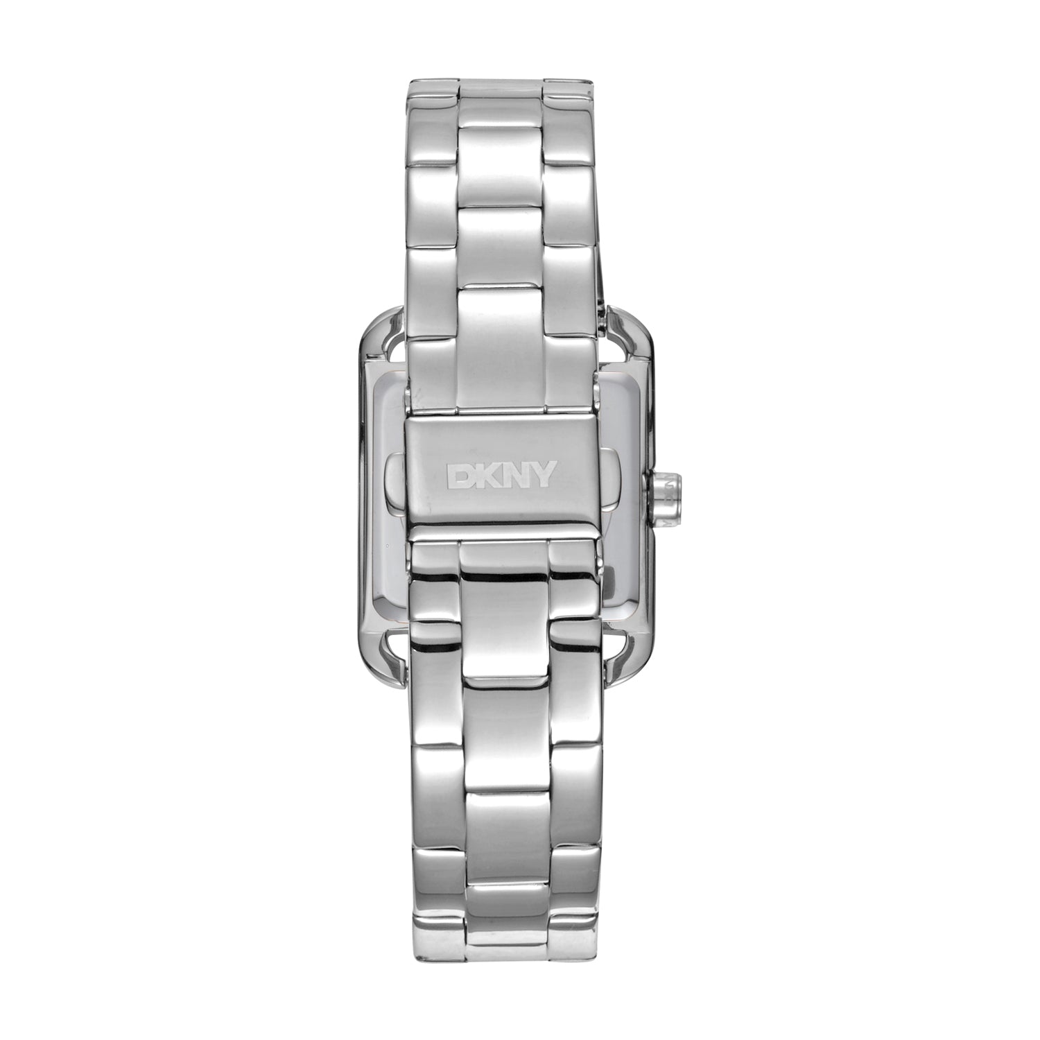 DKNY Iconic City Midi Silver Stainless Steel Womens Dress Watch