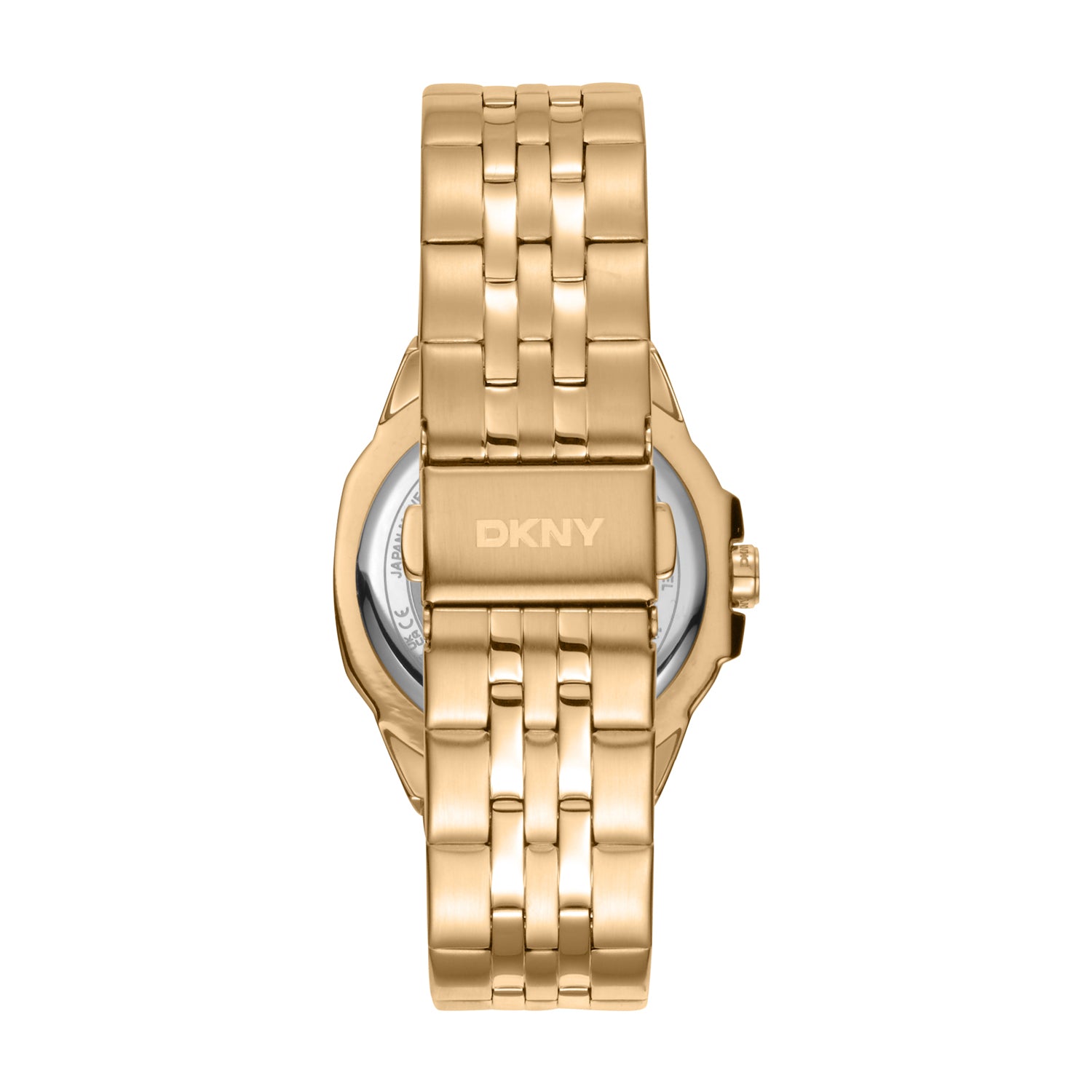 DKNY Brooklyn Midi Champagne Dial Stainless Steel Watch DK1L012M0065