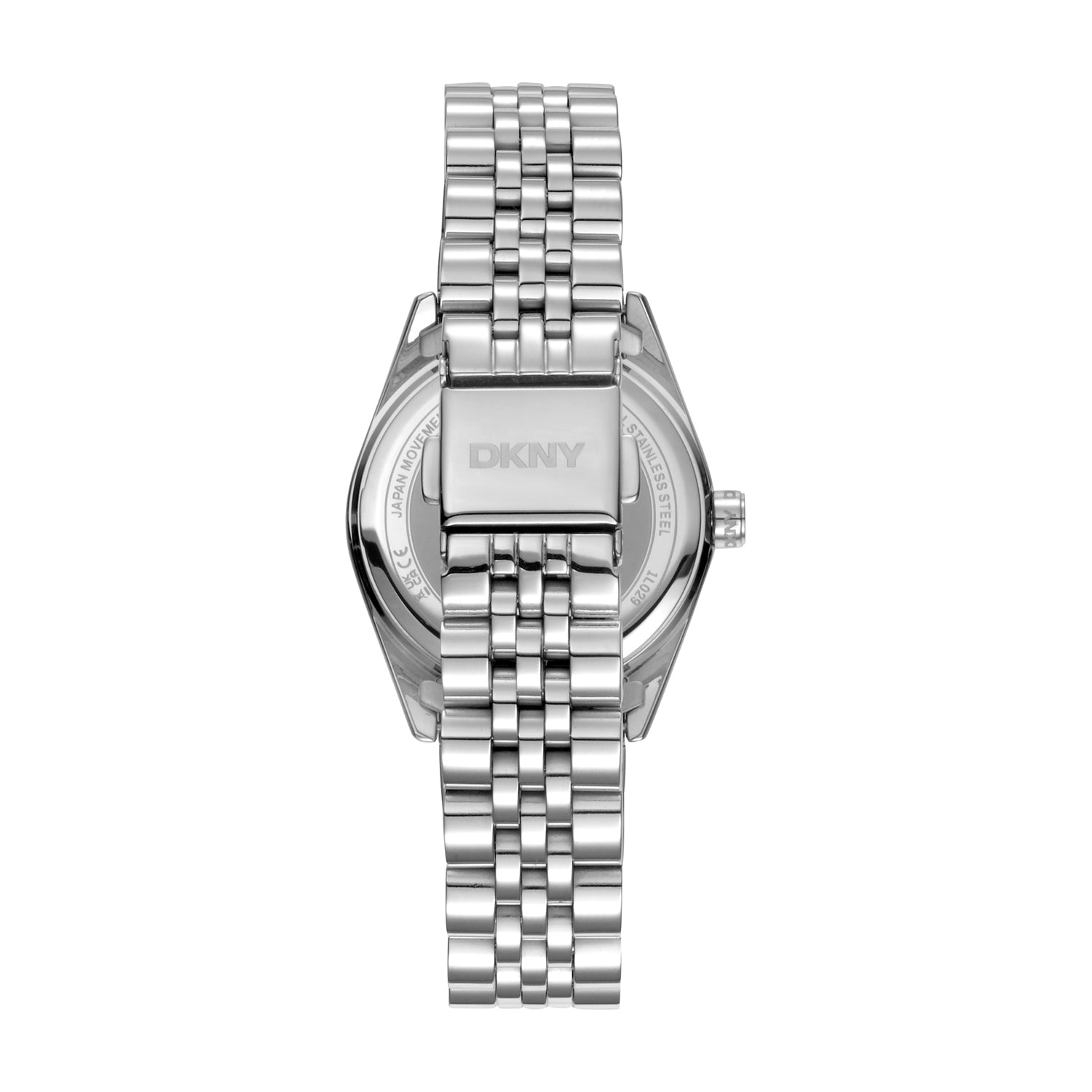 DKNY Silver Stainless Steel Minimalist 32mm Midi Women’s Watch