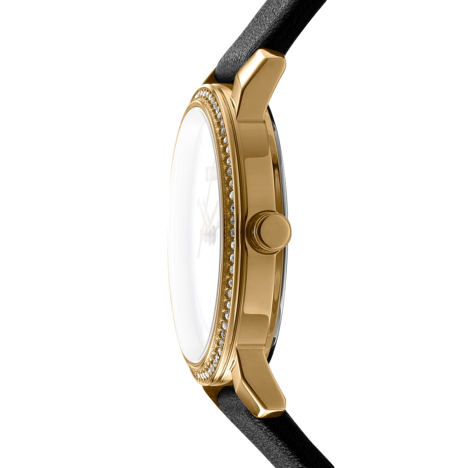 DKNY Astoria Glitz Gold Stainless Steel Silver Dial 32mm Watch