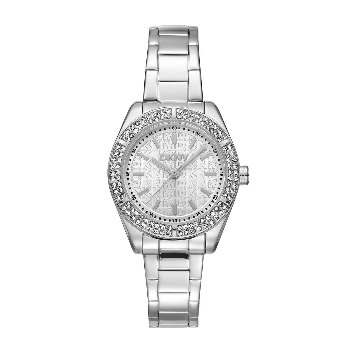 DKNY Evening Silver 30mm Silver Dial Womens Watch DK1L107M0035