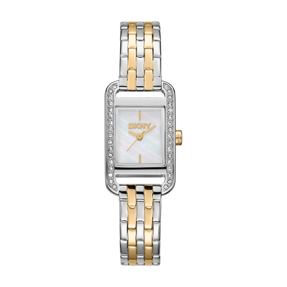 DKNY Signature Shape Two-Tone 20x33mm Womens Watch DK1L117M0065