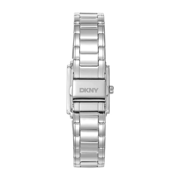 DKNY Silver Stainless Steel Womens Watch 23x30mm Versatile Style
