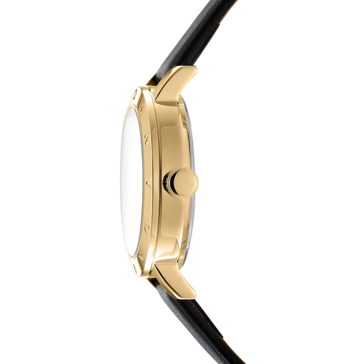 DKNY Essentials Gold 28mm Silver Dial Womens Watch + Gold Bracelet DK1L165L0025
