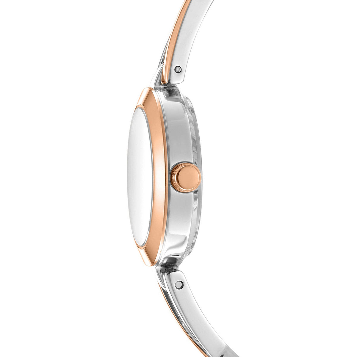 DKNY Half Bangle Rose Two-Tone 26mm Womens Watch DK1L170M0035