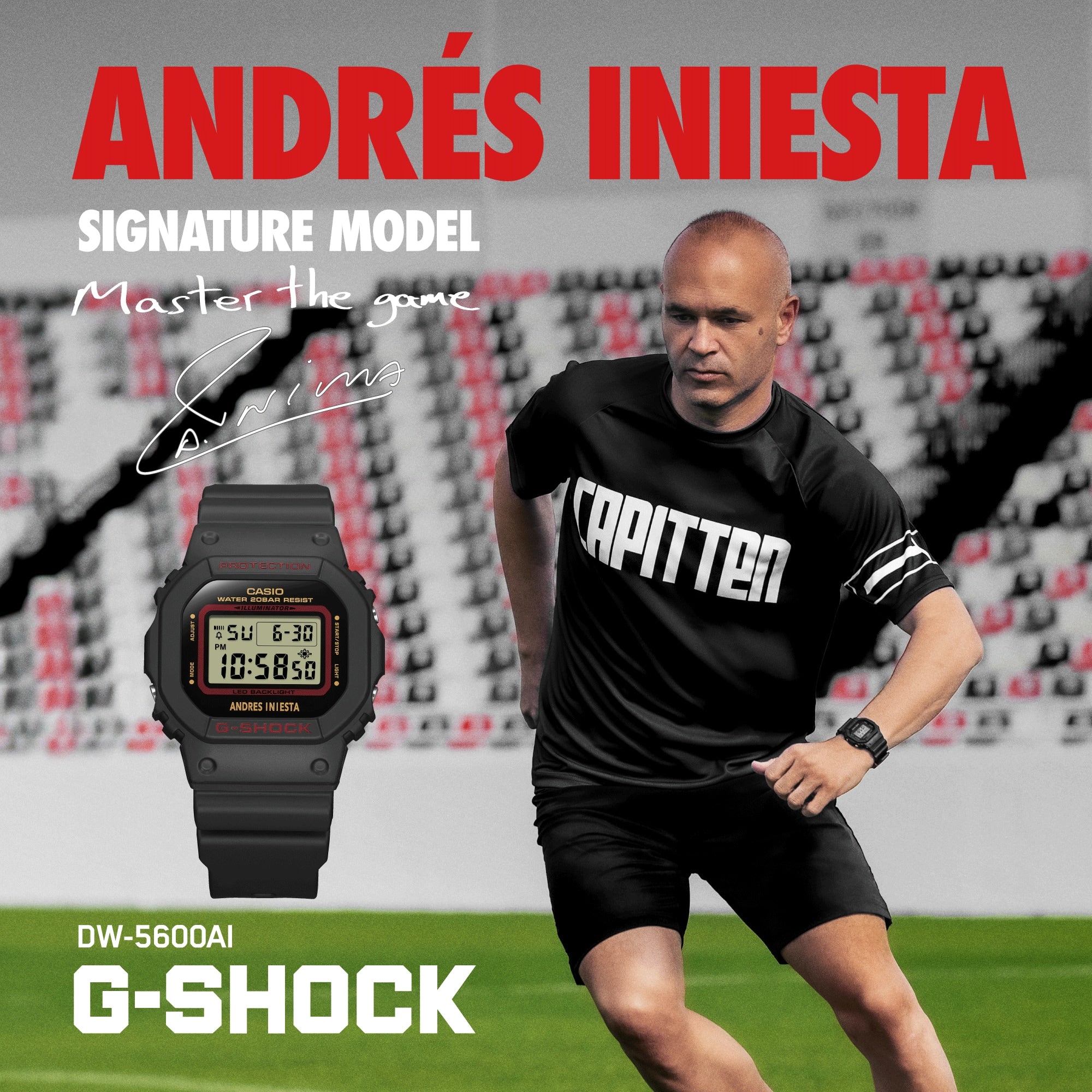 G-Shock Digital Black Resin Band Watch DW5600AI-1D