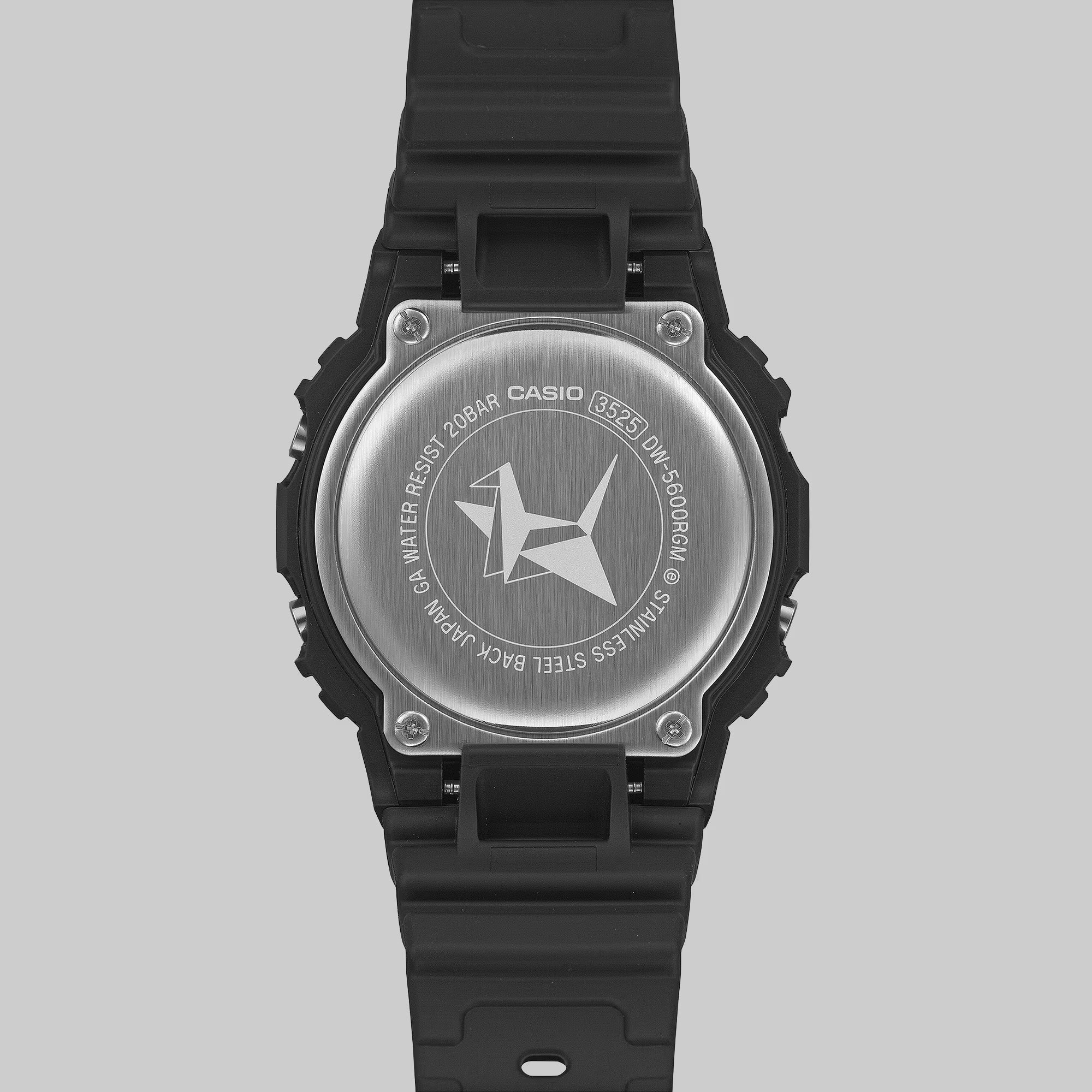 G-Shock 5600 Origami Special Edition Black Resin Band DW5600RGM-1D
