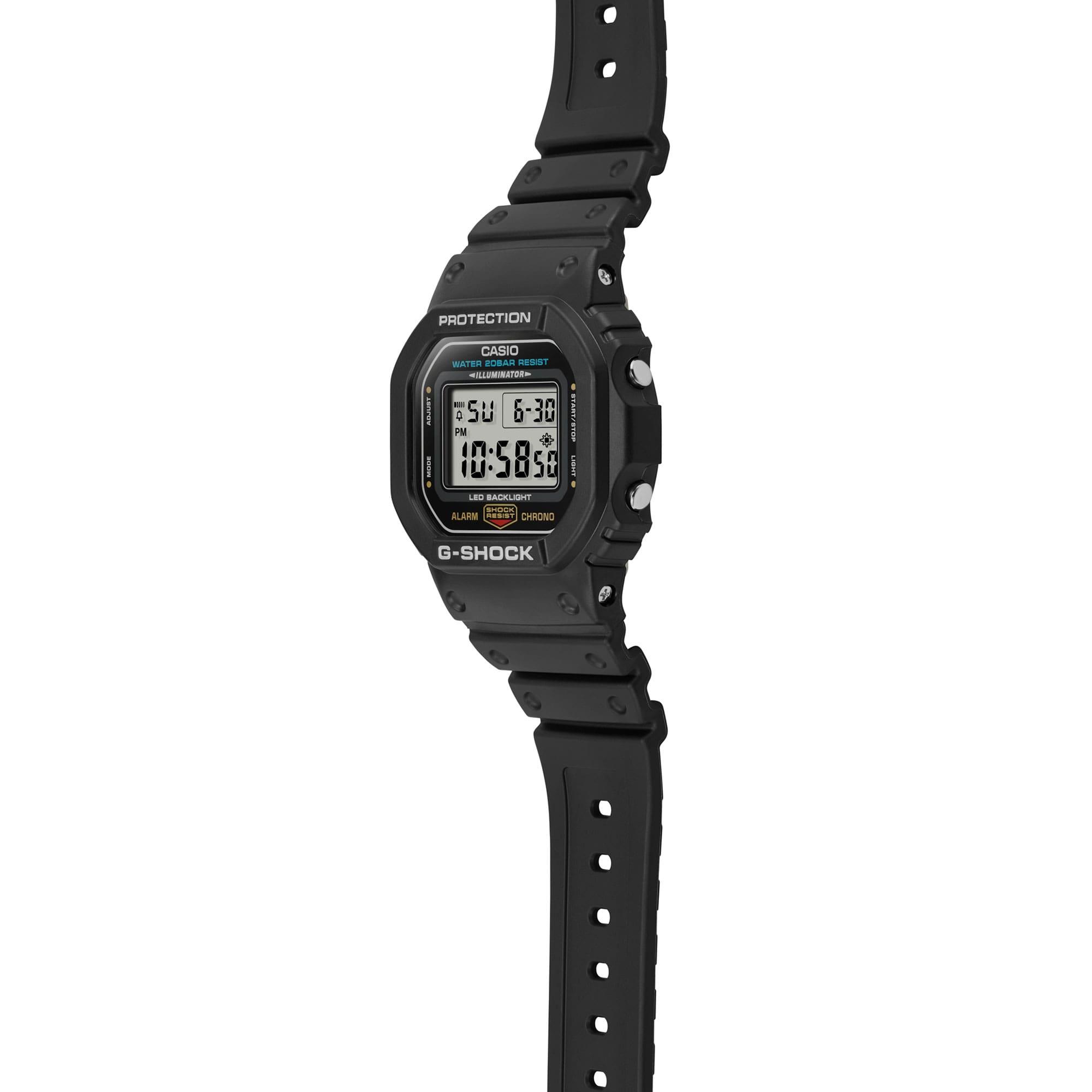 G-Shock 5600 Series Black Resin Band Watch DW5600UE-1D