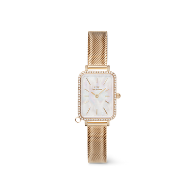 Daniel Wellington Quadro Crystal Zodiac Evergold 腕表